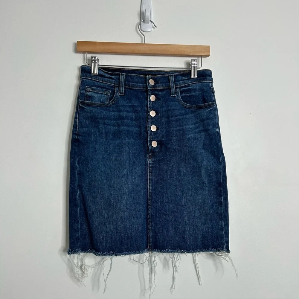 J Brand Roleen Denim Skirt‎ - Picture 3 of 10